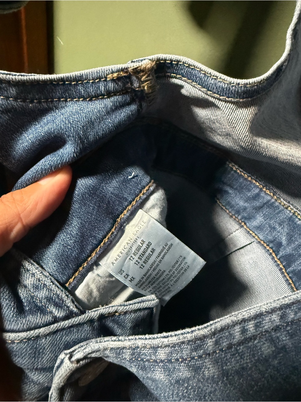 American Eagle Outfitters Blue Denim Women’s Overalls - Picture 5 of 6